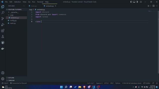 How to make cogs with discord.py/pycord || Discord bot development #4 смотреть онлайн