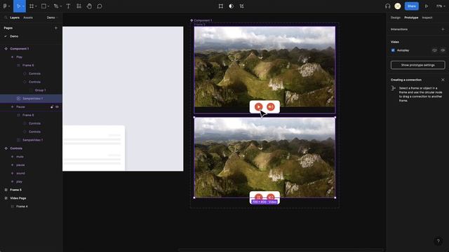 How to Create an Interactive Video Player in Figma смотреть онлайн