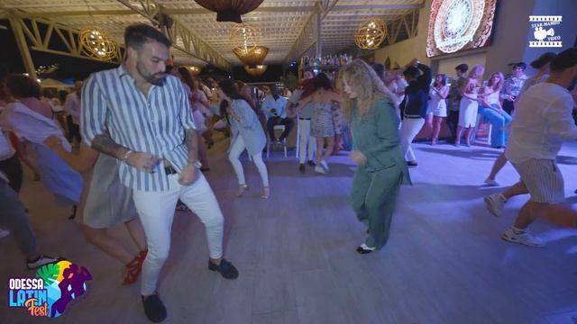 Diego & Natalie - social dancing @ ODESSA LATIN FEST 2021 смотреть онлайн