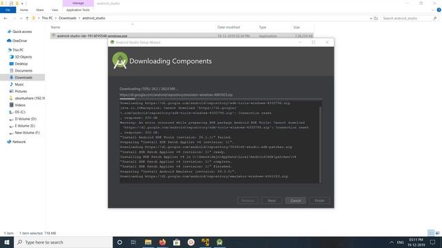 How to Install Android Studio 3.5.3 on Windows 10 смотреть онлайн