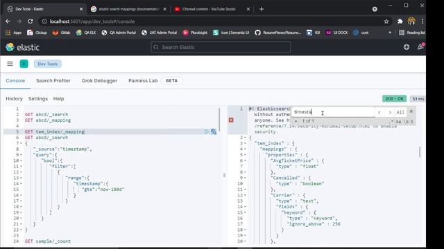 How to use Elastic Search Reindex API from Kibana Tutorial | Change Mapping of Index смотреть онлайн
