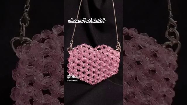 Сумочка из бусин сердце 💓💓💓 смотреть онлайн