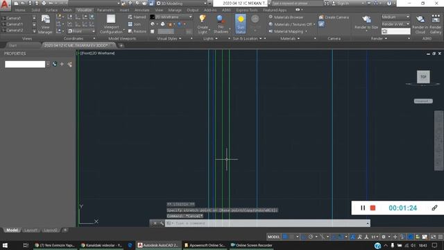 AUTOCAD 3D MODELLING KAMERA PRATİK BANYO смотреть онлайн