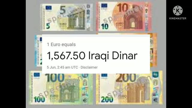 1 Iraqi Dinar To Euro | 1euro To Iraqi Dinar