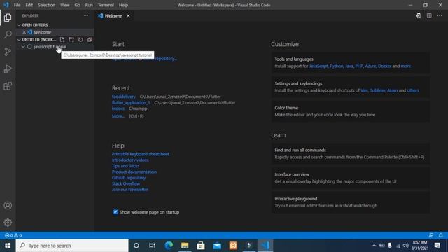 #javascript#javascriptsetup #ols Lecautre2|| javascript tutorial 2021|| javascript setup смотреть онлайн