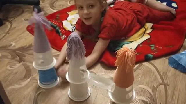 Замок из банок из под сметаны смотреть онлайн