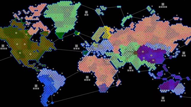 WarLight game: Hex Earth Diplo смотреть онлайн
