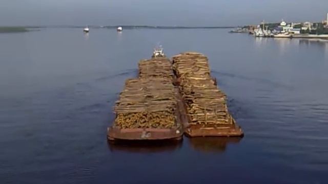 Архангельск. Вид с железнодорожного моста. Nokia 5800 смотреть онлайн