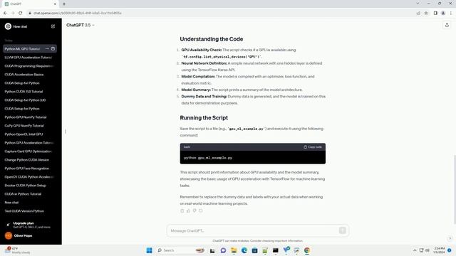 python machine learning use gpu смотреть онлайн
