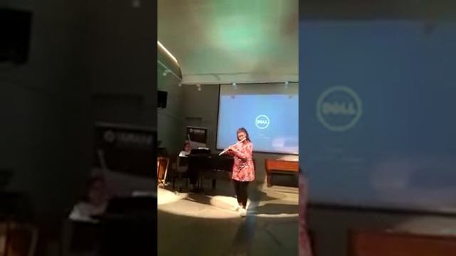 Khanyisile Mthetwa -(flute) plays Borne Carmen Fantaise смотреть онлайн