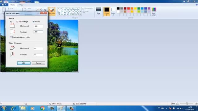 Resize Pictures with paint in windows смотреть онлайн