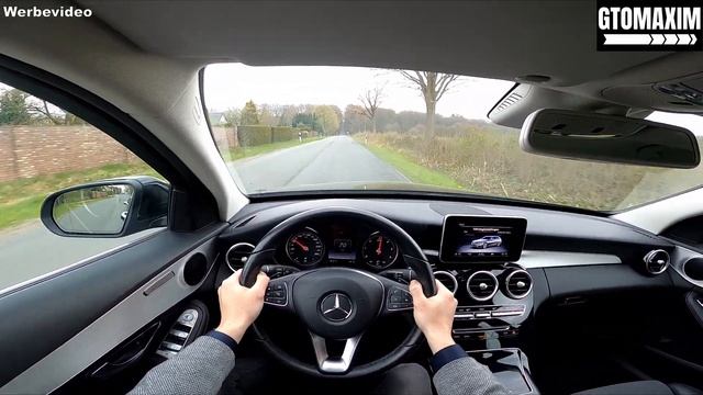 2017 Merceds Benz C 220d S205 [170 HP] - POV test drive смотреть онлайн