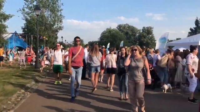 Парк Царицыно!!! Фестиваль Йоги!)) смотреть онлайн