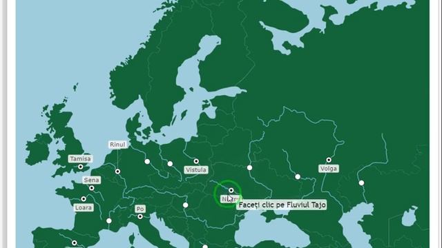 Râurile Europei - Rezolvare hartă Seterra - BAC смотреть онлайн