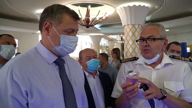 Губернатор наградил сотрудников АГТУ в честь Дня работников морского и речного флота смотреть онлайн