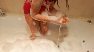 Пенная вечеринка,  замок из пены Foam party, foam castle