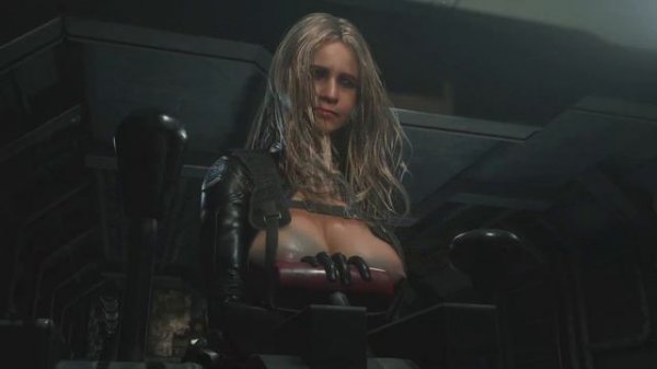 【バイオハザードRE2】かわいいシェリー・バーキンのヌード拘束着MOD