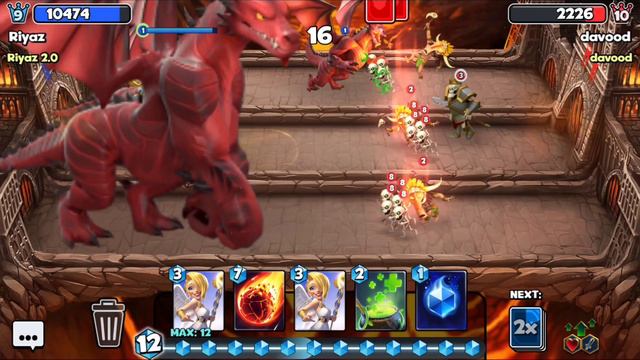 Castle Crush 🔥 OMG - The LARGEST DRAGON EVER 🔥 No friendly Battle - Real Gameplay смотреть онлайн