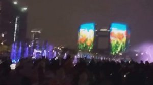 Световое шоу и музыкальный фонтан в Ханчжоу. Hangzhou light show. 杭州灯光演出。