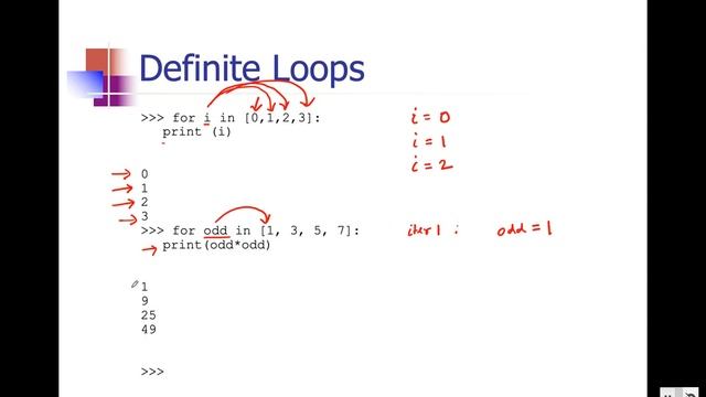 Python Program: Definite loop смотреть онлайн