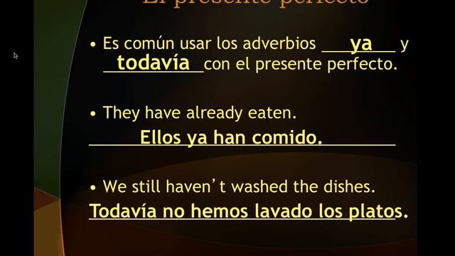 Spanish 2, Chapter 7 Present Perfect смотреть онлайн