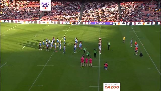 Samoa's sensational Siva Tau, performed to England at Emirates Stadium | Cazoo Match Highlights смотреть онлайн