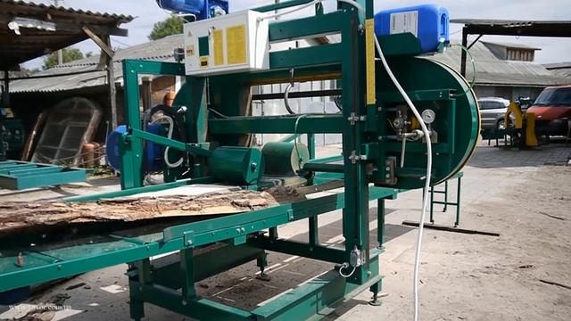 Ленточно делительный станок Явор ПЛПГД / Machine recut for slabs Yavor PLPGD смотреть онлайн