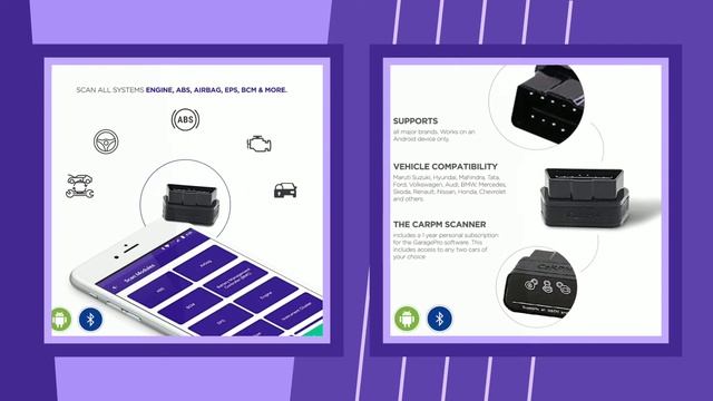 CaRPM Garage Pro Android Bluetooth OBD Scanner смотреть онлайн