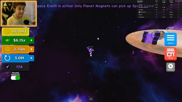 ⚡КОСМИЧЕСКОЕ ОБНОВЛЕНИЕ! + КОДЫ В СИМУЛЯТОРЕ МАГНИТА в РОБЛОКС Magnet Simulator ⚡ смотреть онлайн