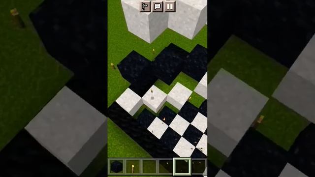 #minekraft сделал чëрно Белый пол смотреть онлайн