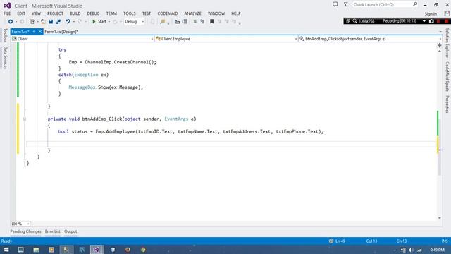 Creating a 2 tier C# program in Visual Studio (Client & Server) Part II - Creating Client смотреть онлайн