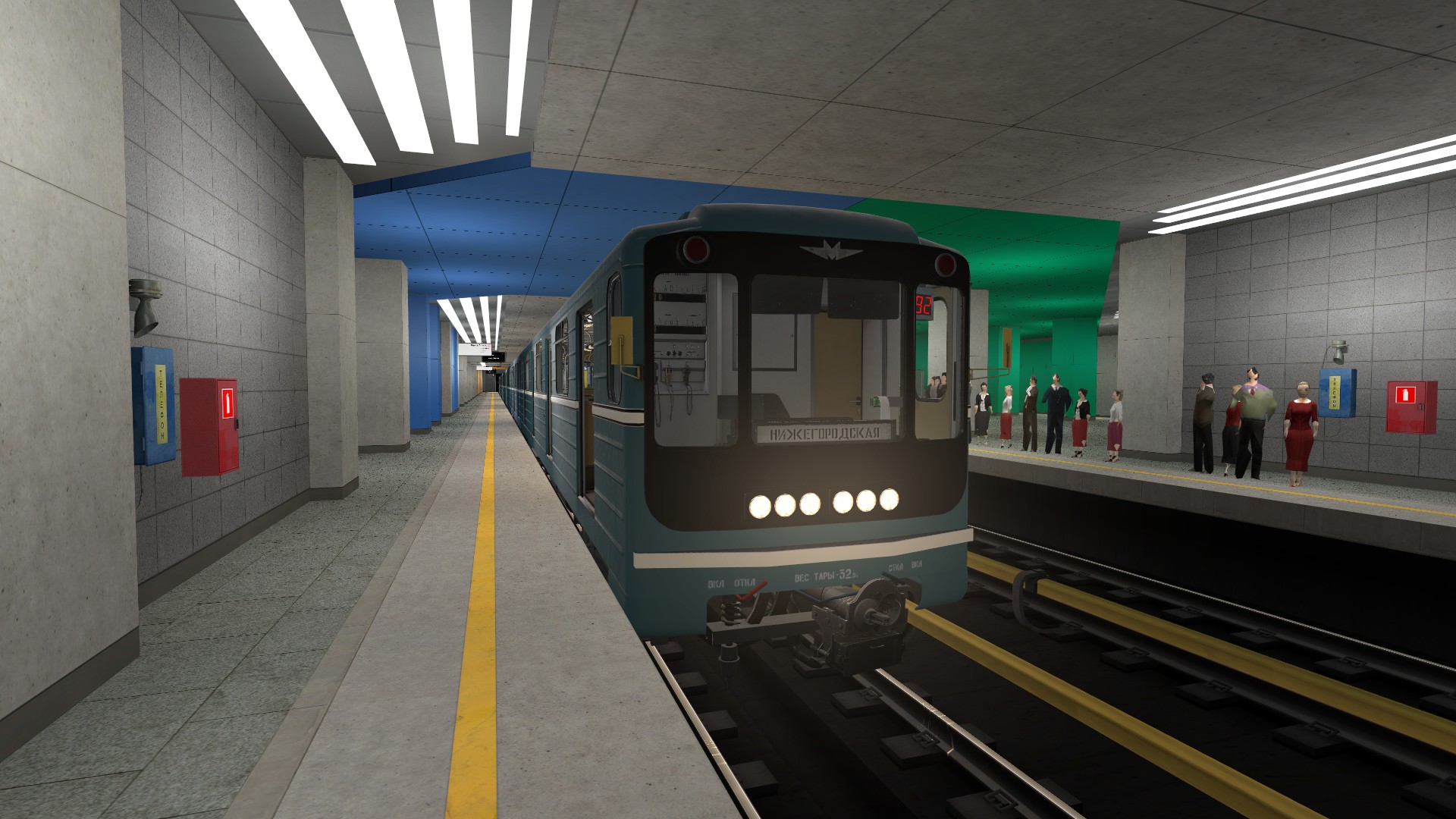 Некрасовская линия на ТИСУ(81-718) | METROSTROI | Garrys Mod | метрострой смотреть онлайн