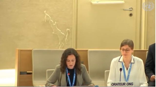 Becca Wertman, NGO Monitor, UN HRC, July 8, 2019 смотреть онлайн