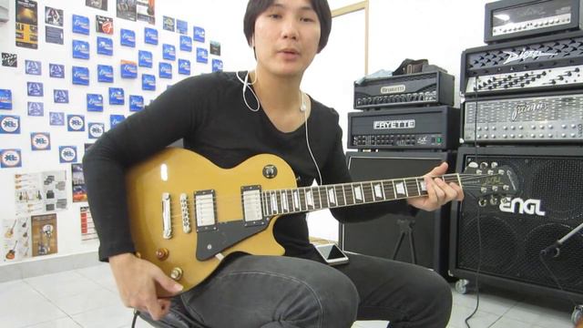 Epiphone Joe Bonamassa Goldtop Guitar Clean Sound смотреть онлайн