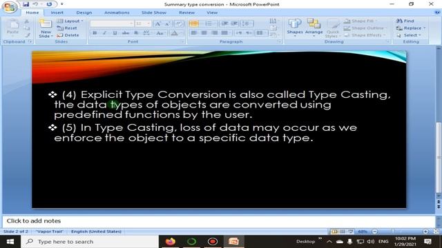 Summary Of Type Conversion In Python | Python 4 You | Lecture 179 смотреть онлайн