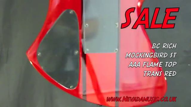 B C Rich Mockingbird ST Trans Red - Nevada Music UK Guitar SALE !! | PMTVUK смотреть онлайн