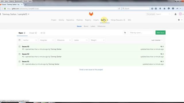 Create Issues on Git & close it via eclipse commit смотреть онлайн