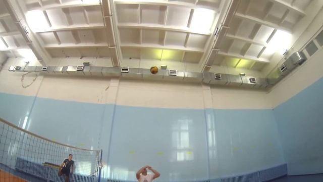 Волейбол. Тряхнули стариной. GoPro. Эпизод 1. Разминка с мячом смотреть онлайн