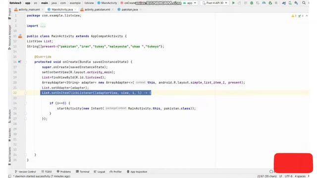 create listview android studio |Listview in android studio#listview смотреть онлайн