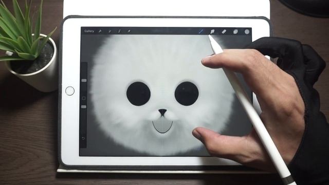 [TUTORIAL] How to Draw Realistic Fur in PROCREATE with DEFAULT BRUSHES смотреть онлайн