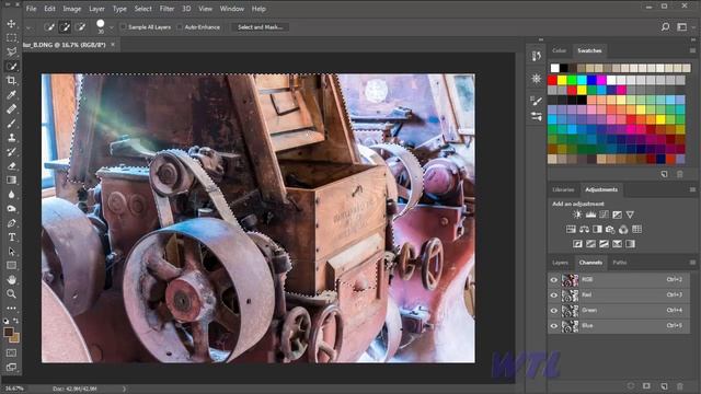 How to blur background photoshop cc 2018 tutorial Hindi 18/22 смотреть онлайн