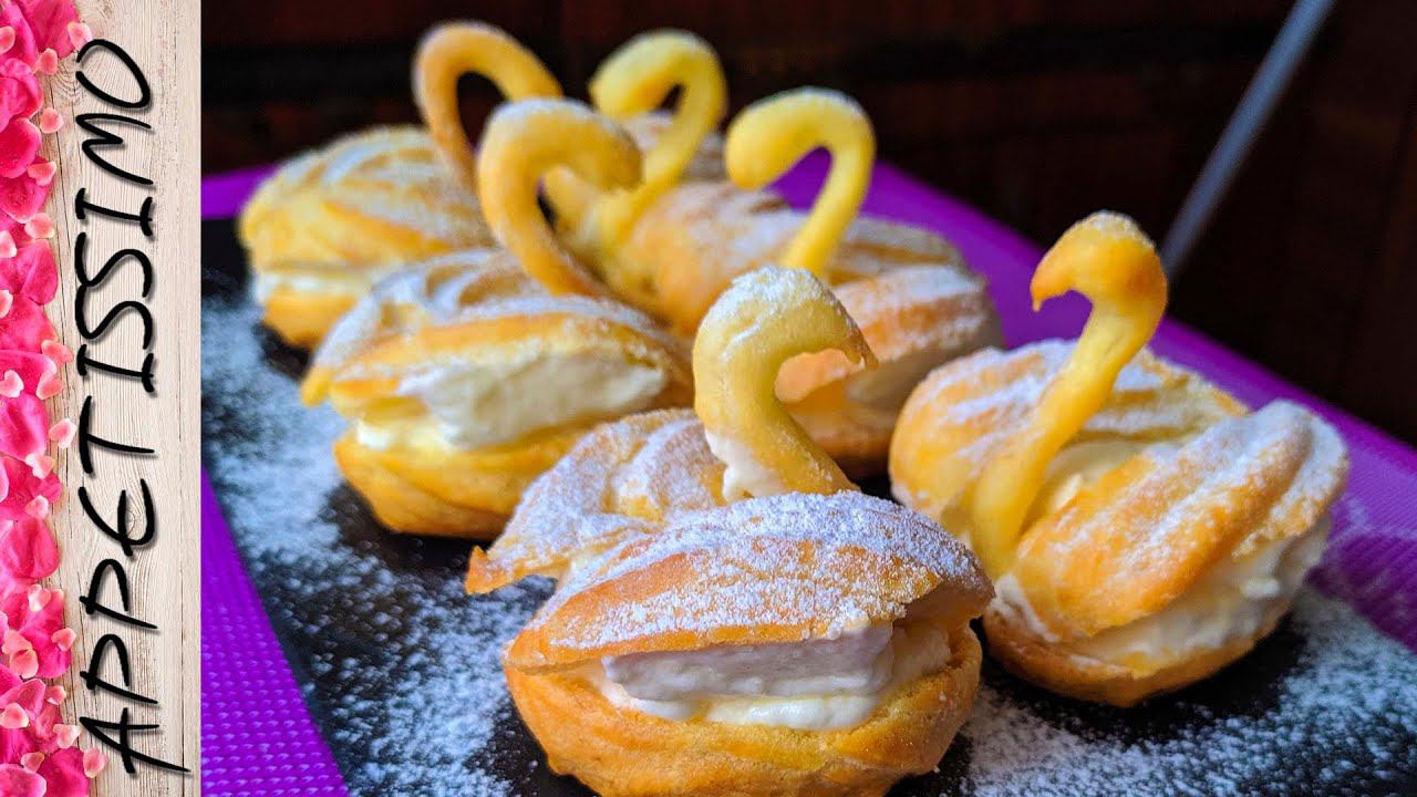 Заварные пирожные ЛЕБЕДИ: французский рецепт заварного теста. Мини-печь Великие реки Воронеж-1 смотреть онлайн