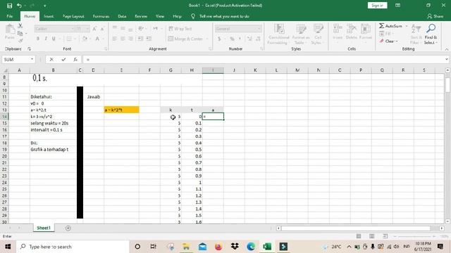 Tutorial Membuat Grafik Pada Soal Fisika Dengan Microsoft Excel смотреть онлайн