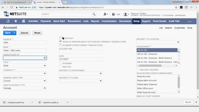 NetSuite Tutorial: How to Create a General Ledger Account смотреть онлайн