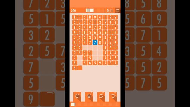 Ten Seeds (by Duksel Slots & Games) - free offline numbers puzzle game for Android - gameplay. смотреть онлайн