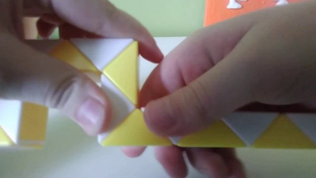 Собака из змейки Рубика на 24 элемента. Как собрать собаку. Схема сборки фигуры "Собака". смотреть онлайн