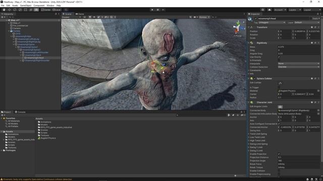 Fixing Ragdoll Head Sway (Unity Tutorial) смотреть онлайн