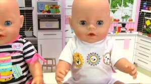 Откуда Красные Пятнышки? Беби Бон Кушают Йогурты Мультики Как Мама Играет Куклы 108мама тв