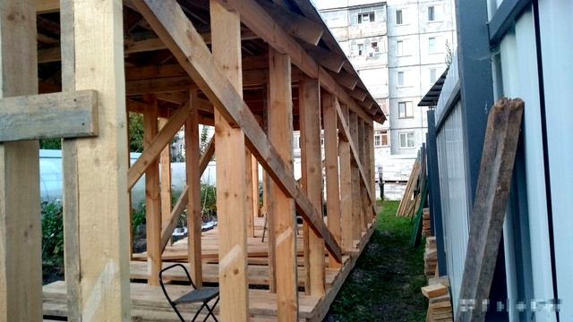 Сарайчик своими руками. Фотоотчёт.