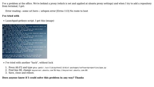 Ubuntu: How do I add a repository from behind a proxy? (3 Solutions!!) смотреть онлайн